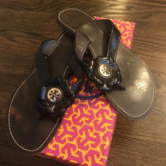 Tory Burch sandals black size 11 - Picture 3 of 7